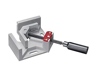 kwb Tendeur d'angle pour angles droits 90°, largeur de serrage 68 mm, hauteur de mâchoire 35 mm, palier de broche et de mâchoire pivotant, aluminium moulé sous pression avec pince de serrage solide