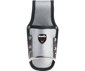 kwb Tool Bag Nylon Knife Bag with Metal Clip on Belt for Standard Cutter Knives with and Without Hammer Holder