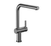 KWC Bevo E Mitigeur de cuisine pivotant, avec douchette extractible, 10.531.103.779FL,