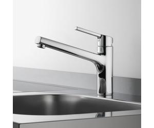 KWC Luna-E Mitigeur de cuisine, basse pression, pivotant, 10.445.023.000FL,
