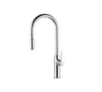 KWC Sin Mitigeur de cuisine pivotant, avec douchette extractible, 10.261.002.000FL,