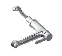 KWC Suno Mitigeur de cuisine à installer sous une fenêtre, extractible, pivotant, 10.171.053.000FL,