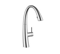 KWC Zoe Mitigeur de cuisine pivotant, avec douchette extractible, 10.201.102.000FL,