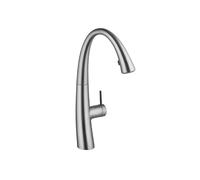 KWC Zoe Mitigeur de cuisine pivotant, avec douchette extractible, 10.201.122.127FL,