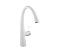 KWC Zoe Mitigeur de cuisine pivotant, avec douchette extractible, 10.201.122.150FL,