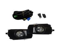 Kwedfgo 1 Ensemble Pour Toyota FJ Pour Cruiser 2007-2017 Pare-chocs Avant Voiture DRL Feux Jour Halogènes Antibrouillard Kit D'assemblage Feux De Conduite Phare De Travail(1 set black)