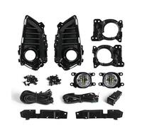 Kwedfgo Brouillard 1 Kit Pour Toyota Pour Yaris Pour Ativ 2022-2023 Feu Antibrouillard Avant Lentille LED Blanche Cache Faisceau Câbles Et Relais