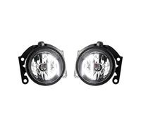 Kwedfgo Ensemble Phares Antibrouillard DRL Pour Mitsubishi Pour Pajero V97 V93 V95 Pour Montero V98 Pare-chocs Avant Avec Grille Protection Fil Phare De Travail(Fog light)