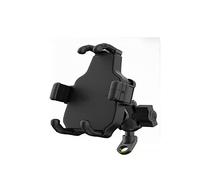 Kwedfgo GPS Support Téléphone Support De Navigation pour Téléphone Portable Moto Vélo Vélo Filaire Chargeur Rapide Équitation Support Antichoc 360 ° Rotation Universel(Bevel Base)
