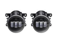 Kwedfgo Lot De 2 Feux Antibrouillard Angel Eye 30 W À LED DRL H11 12 V Pour Citroen C4 Pour Picasso Pour Grand Pour Picasso 2006-2020 Phare De Travail(Dual Color)