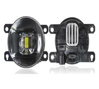 Kwedfgo Lot De 2 Phares Antibrouillard Avant LED 30 W H11 Pour Peugeot 308 2013 2014 2015 2016 2017 2018 Accessoires Phare De Travail(Jaune)