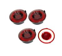 Kwedfgo Pour Chevrolet C6 Pour Corvette 2005-2013 Conduite Feu Stationnement Feu Arrière Feu Freinage Feu Arrière 3D Optique LED Feux Arrière Assemblages Feux Arrière(Tail Red Lens)