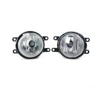 Kwedfgo Pour Toyota Pour RAV4 2009-2012 2013 Phare Antibrouillard Pare-chocs Avant Feu Antibrouillard Feu Circulation Diurne Cadre Garniture Couvercle Capot Phare De Travail(Light one pair)