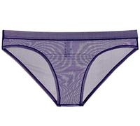 Kwelt Hommes Slips Sexy érotique Slips Shorts Slips Taille Basse Maille Voir à Travers Les Slips Respirants Slips Caleçons