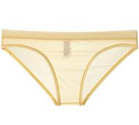Kwelt Hommes Slips Sexy 鲯tique Slips Shorts Slips Taille Basse Maille Voir ࠔravers Les Slips Respirants Slips Cale篮s,XL,Jaune-Yellow