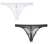 Kwelt Hommes String Érotique Tanga Bikini Tongs Sexy Shorts Slip