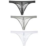 Kwelt Hommes String érotique Tanga String Bikini Tongs String Sexy Shorts Slip String