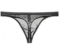 Kwelt Hommes String 鲯tique Tanga String Bikini Tongs String Sexy Shorts Slip String,XL,Noir