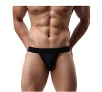 Kwelt String G pour homme - Sous-vêtement de sport confortable, Noir , XXL