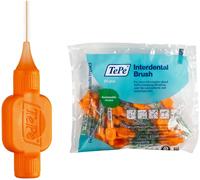 Kwex-Brossettes Interdentaires, Originales, Orange 0.45mm/Iso 1, 8pcs, Élimine La Plaque Dentaire, Nettoyage Efficace Entre Les Dents, Pour Espaces Très Serrés