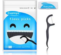 Kwex-Fil Dentaire 200pcs, Soie Dentaire Menthe, Fil Dentaire Avec Manche, Cure Dent, Floss Dentaire, Pour Les Soins Bucco-Dentaires, Le Nettoyage Des Dents, Une Boîte Portable Est Offerte En Cadeau