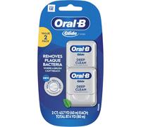 Kwex-Glide Pro-Health Lot De 2 Fils Dentaires Deep Clean Menthe Fraîche 40 M