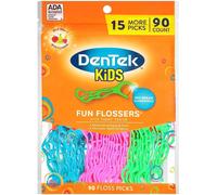 Kwex-Kids Fun Flossers, Fruits Sauvages, 90 Pièces