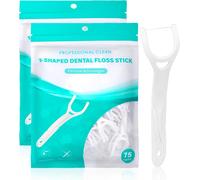 Kwex-Lot De 150 Bâtonnets De Fil Dentaire, Spécialement Conçus Pour Les Molaires, En Forme De Y, Pour Le Nettoyage Des Dents Entre Les Dents Avant Et Arrière, En Forme De Y, Cure-Dents