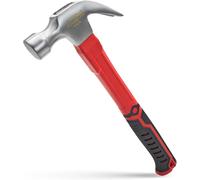 KWEX-Marteau Charpentier 24 oz hammer¿Marteaus Arrache Clou Professionnel en Acier Carbone avec Manche Ergonomique ¿ Petit pour Bricolage