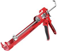 KWEX-Pistolet à Calfeutrer en Aluminium Robuste 11"" pour Silicone avec Transmission de Puissance 9: 1, Pistolet à Cartouche pour Cartouches de Mastic et d'Adhésif de 380 ml