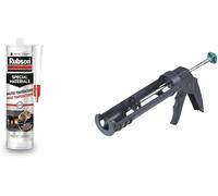 KWEX-RUBSON Mastic Special Materials Hautes Températures, réparation et étanchéité des cheminées & wolfcraft 4351000 - Pistolet à Cartouche MG 100 - Cartouches de 310 ML - Pression max. 130 kg