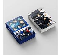KWIBYBGS Ateez Lomo Cards 55 Pcs Ateez New Album The World Ep.1 : Movement Guerrilla Lomo Cards Ateez Post Cards Ateez Photocards