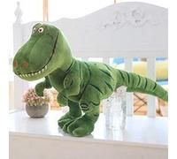 KWIBYBGS Poupée Dinosaure en Peluche,Annosaure T-Rex Triceratops, Bouche Ouverte, Impressréaliste, Cadeau Dino Debout, 40-110Cm/T-Rexgreen/40Cm