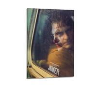 KWID Poster du film Joker Joaquin Phoenix sur toile 50 x 75 cm