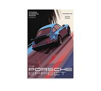 KWID Poster Supercar pour Porsche 930, voiture de sport, peinture décorative, affiches murales et impression d'art moderne pour chambre à coucher, 60 x 90 cm