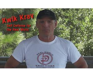 "KWIK KRAV I" Krav Maga Self Defense Video for People with No Time to Train DVD.