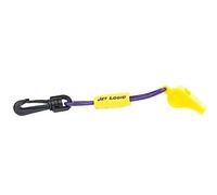 Kwik Tec AIRHEAD Jet Logic W-1 Sifflet de sécurité avec Cordon Flottant, Violet/Jaune
