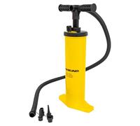 Kwik Tek Ahp-1 Hand Pump Double Action Airhead Pompe Manuelle pour gonflables et Tubes Unisexe, Jaune/Noir, Taille Unique
