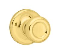 Kwikset 92001-519 Bouton de porte d'entrée et de placard en laiton poli