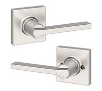 Kwikset 92001-601 Casey Passage Lever, Satin Nickel
