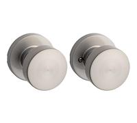 Kwikset 97200-890 Pismo Bouton de porte de couloir Nickel satiné