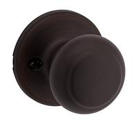 Kwikset Bouton de porte d'entrée/placard Cove Bronze vénitien 92001-574