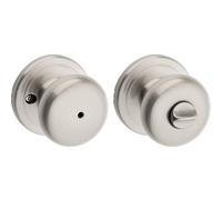 Kwikset Satin Nickel Juno Bed & Bath Bouton de confidentialit- 97300-699