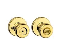 Kwikset Tylo 93001-869 Bouton de lit et baignoire en laiton antique