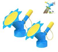 KWJNH Lot de 2 arroseurs à double tête - Arrosoir d'intérieur - Petit arrosoir en plastique