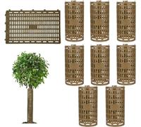 KWJTOY Protection pour tronc d'arbre, en plastique souple, durable, extensible, contre l'écorce des plantes, protéger les arbres des débroussailleuses et petites