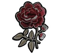 KWM ecusson thermocollant Rosier Liane Noir