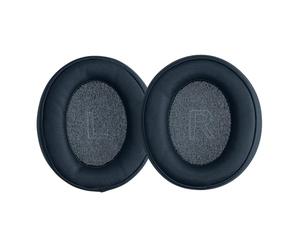 kwmobile 2X Coussinet Compatible avec Anker Soundcore Life Q35 / Q30 Coussinet - Coussinets en Mousse pour Casque Audio - Bleu foncé