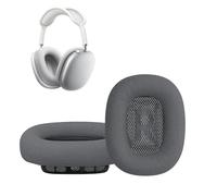 kwmobile 2X Coussinet Compatible avec Apple AirPods Max/AirPods Max 2 Coussinet - Coussinets en Mousse pour Casque Audio - Gris foncé