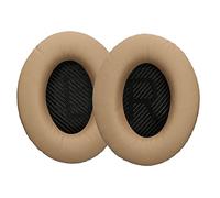 kwmobile 2X Coussinet Compatible avec Bose Quietcomfort 35 35II 25 15 / QC35 QC35II QC25 QC15 Coussinet - Coussinets en Mousse pour Casque Audio - Beige
